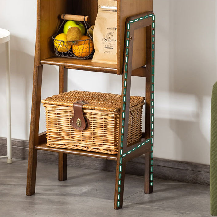 Japanese Bamboo Bookshelf