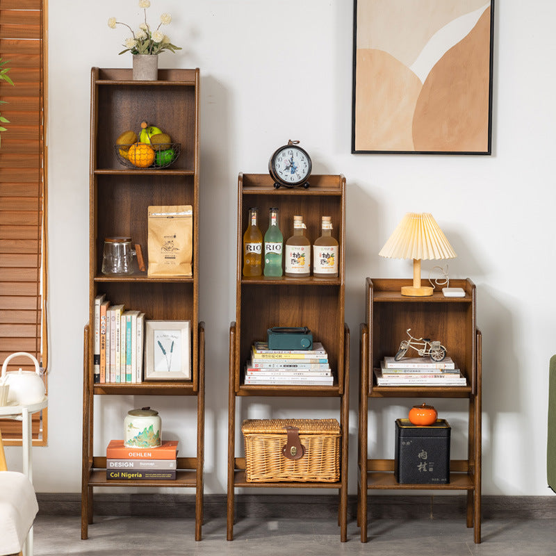 Japanese Bamboo Bookshelf — Original Wood Color
