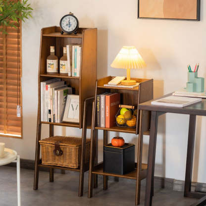 Japanese Bamboo Bookshelf