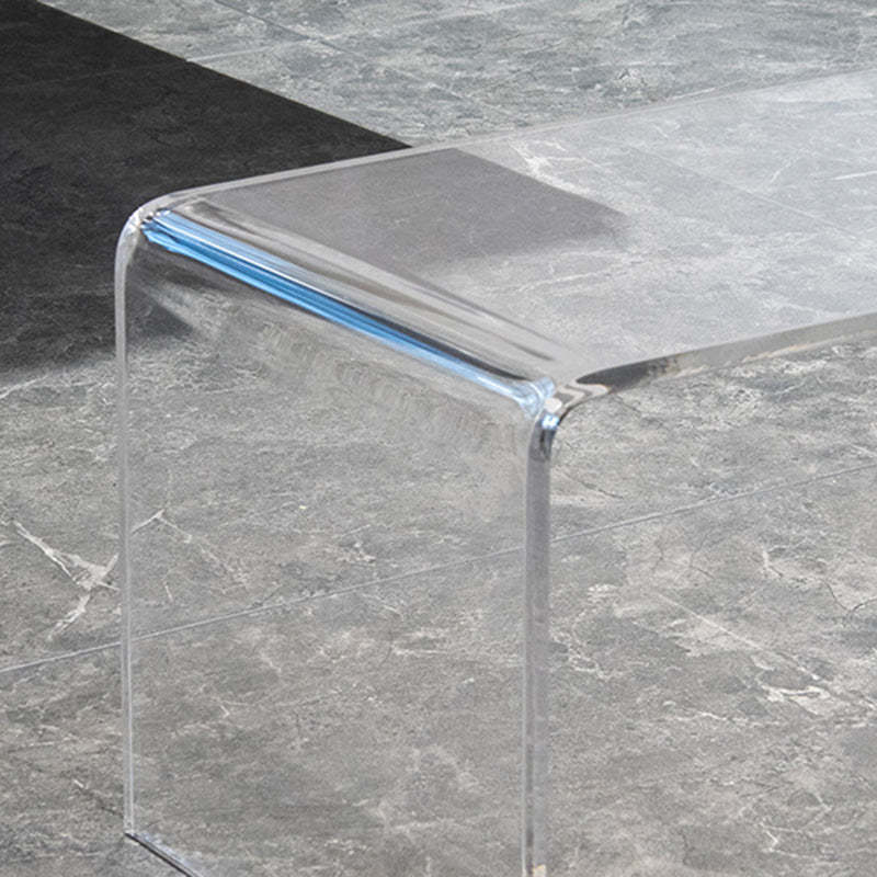 Minimalist Acrylic 2-Tier End Table
