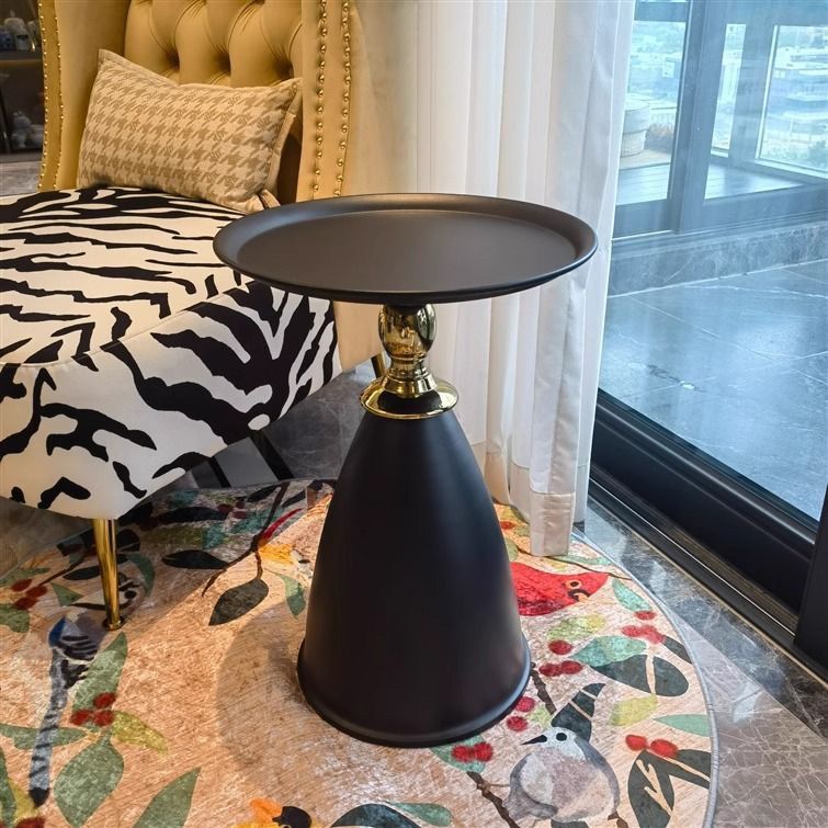 Scandinavian Cone Stainless Steel End Table