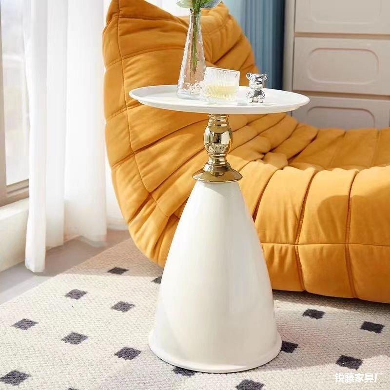 Scandinavian Cone Stainless Steel End Table