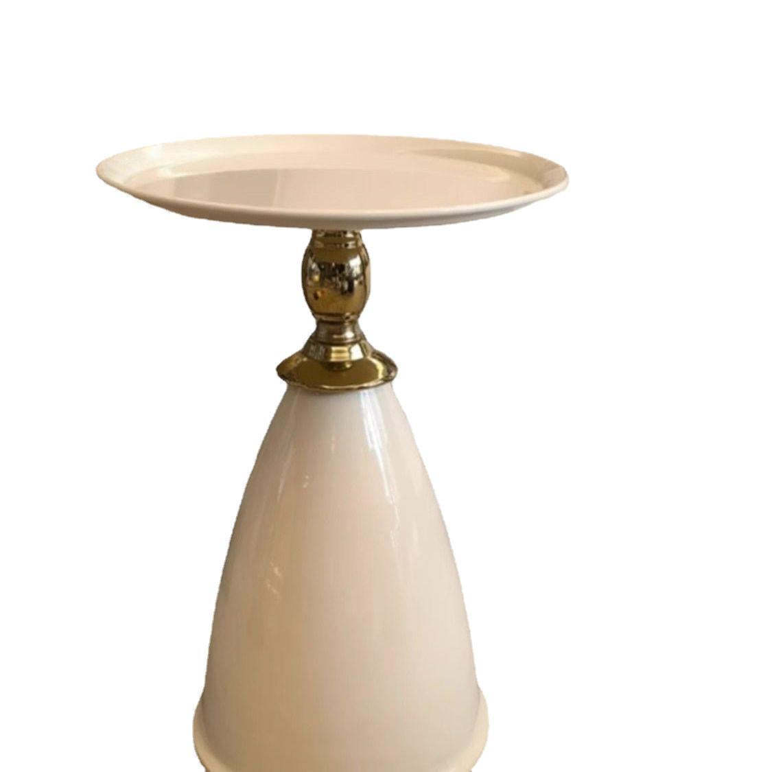 Scandinavian Cone Stainless Steel End Table