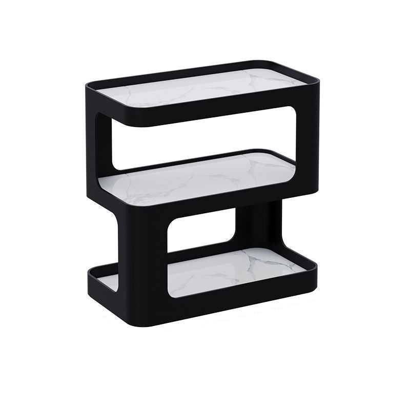 Scandinavian Rock End Table 3-Tier