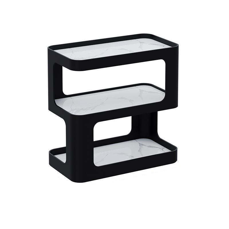 Scandinavian Rock End Table 3-Tier