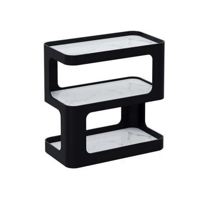 Scandinavian Rock End Table 3-Tier