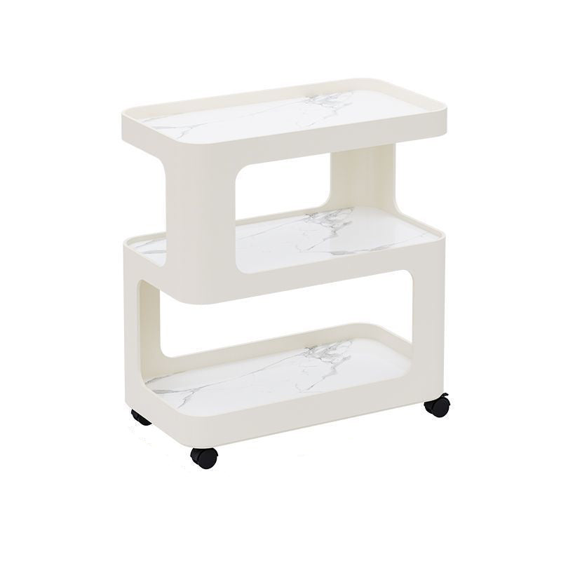 Scandinavian Rock End Table 3-Tier