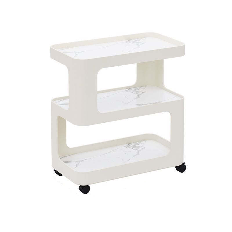Scandinavian Rock End Table 3-Tier