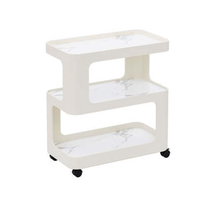 Scandinavian Rock End Table 3-Tier
