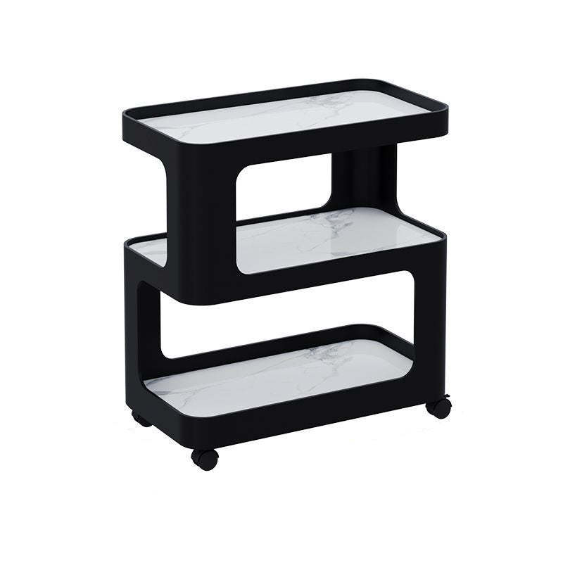 Scandinavian Rock End Table 3-Tier