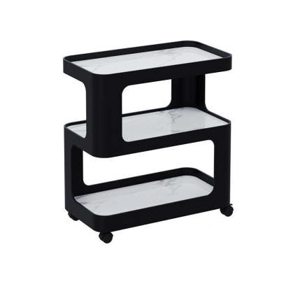 Scandinavian Rock End Table 3-Tier
