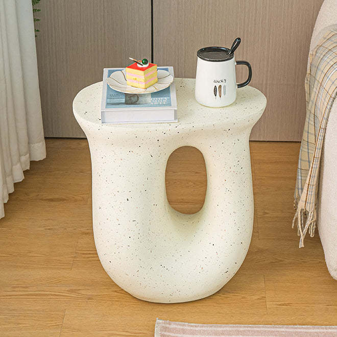 Wine Glass Magnesium Oxide End Table