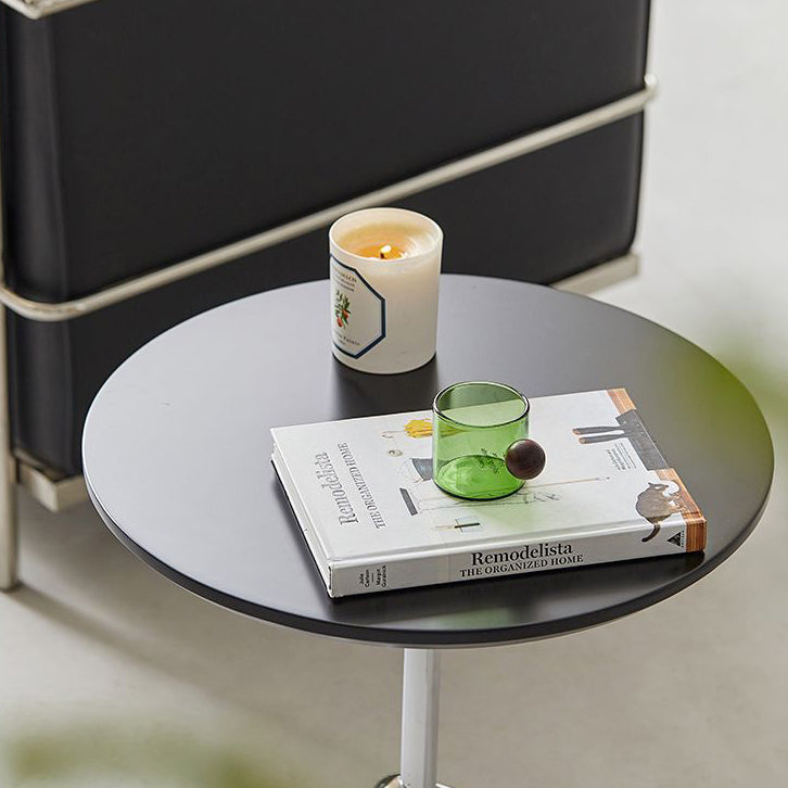 Chinese Orb Stainless Steel End Table