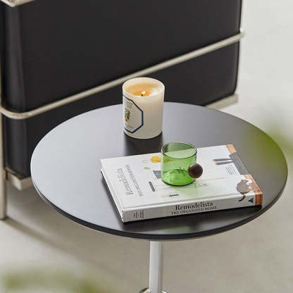 Chinese Orb Stainless Steel End Table