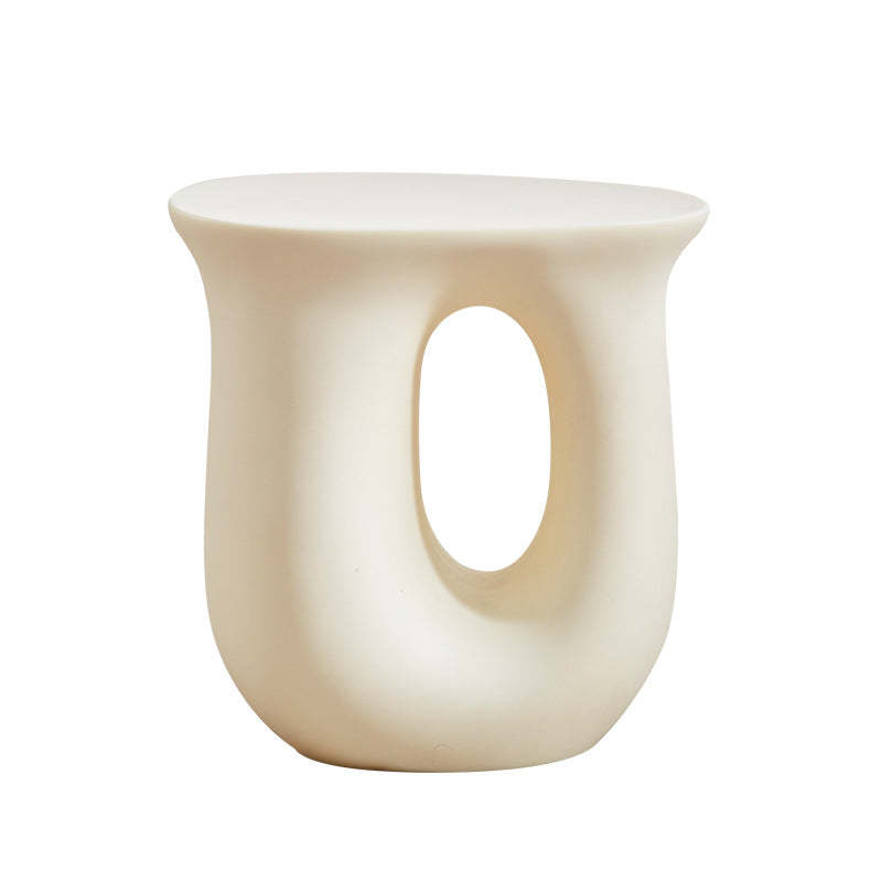 Art Deco Dopamine U-Shape Plastic End Table