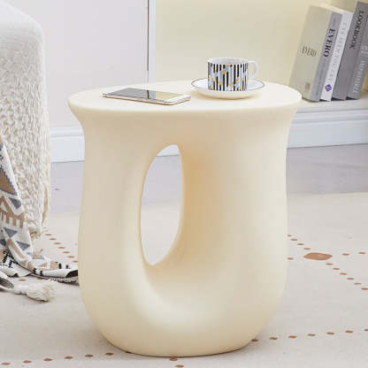 Art Deco Dopamine U-Shape Plastic End Table