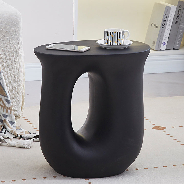 Art Deco Dopamine U-Shape Plastic End Table