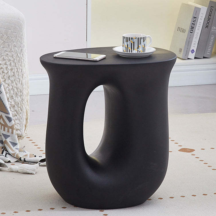Art Deco Dopamine U-Shape Plastic End Table