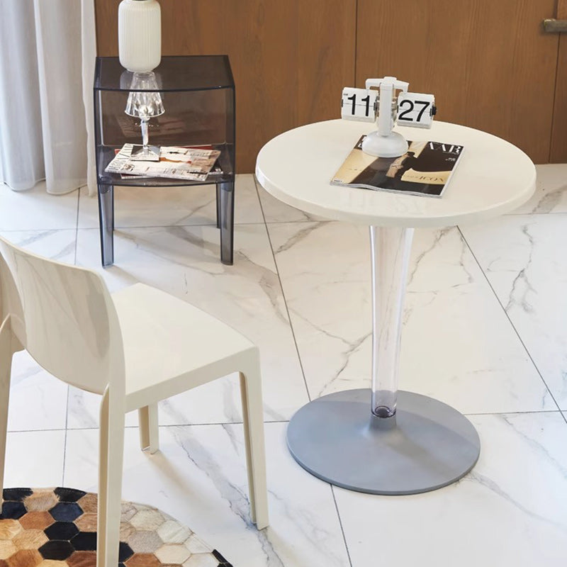 Minimalist Cylinder Aluminum End Table