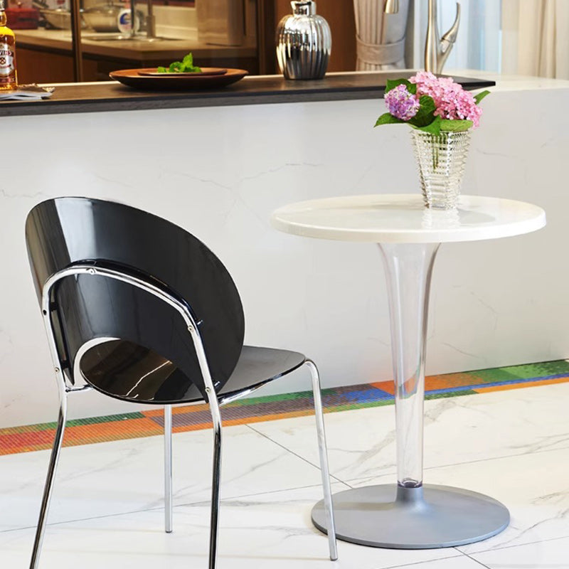 Minimalist Cylinder Aluminum End Table