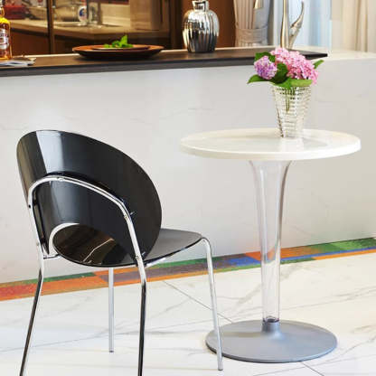 Minimalist Cylinder Aluminum End Table