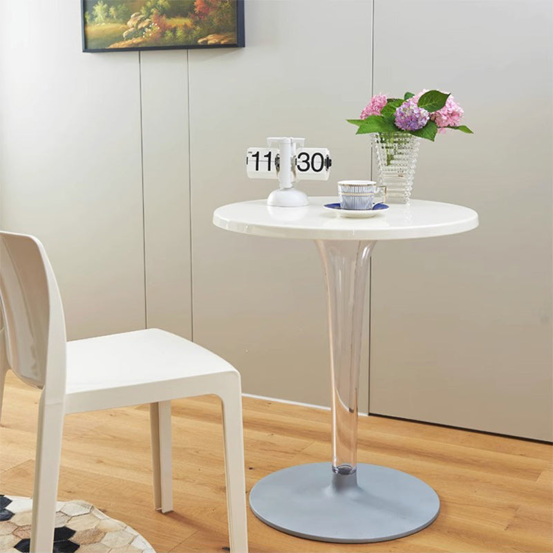 Minimalist Cylinder Aluminum End Table