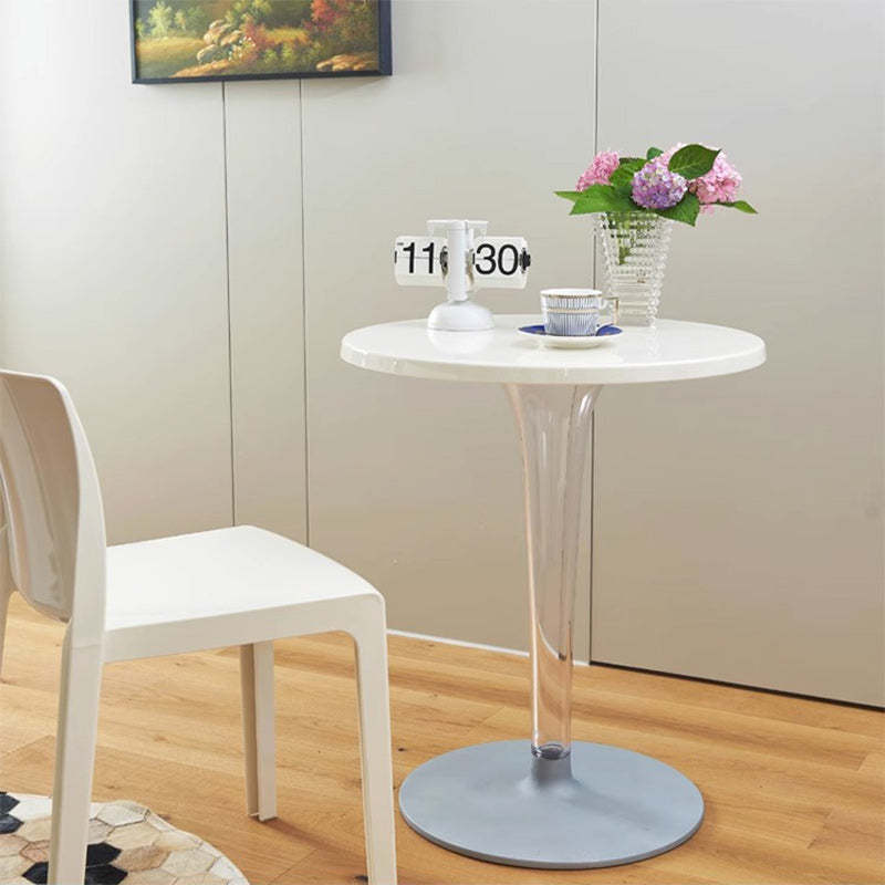 Minimalist Cylinder Aluminum End Table