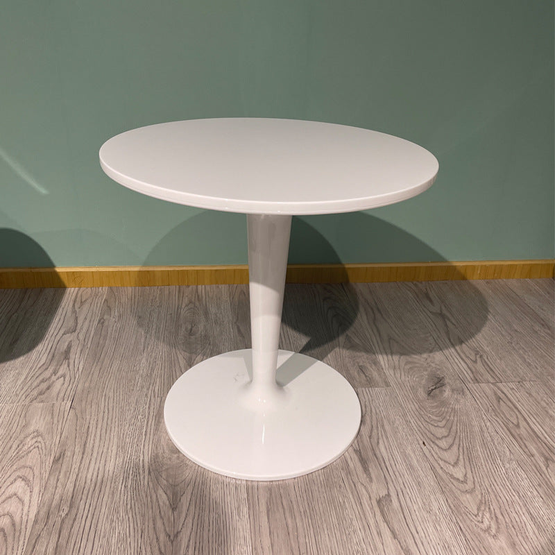 Modern Cylinder Acrylic End Table