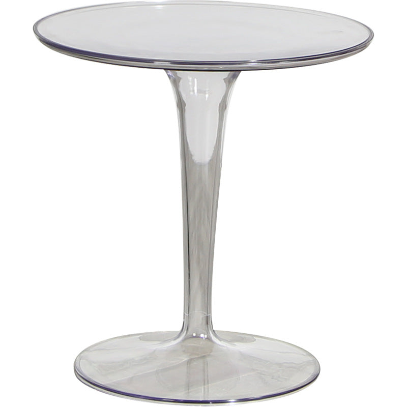 Modern Cylinder Acrylic End Table