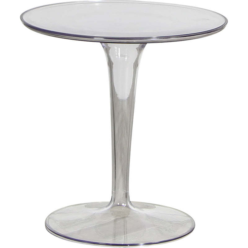 Modern Cylinder Acrylic End Table