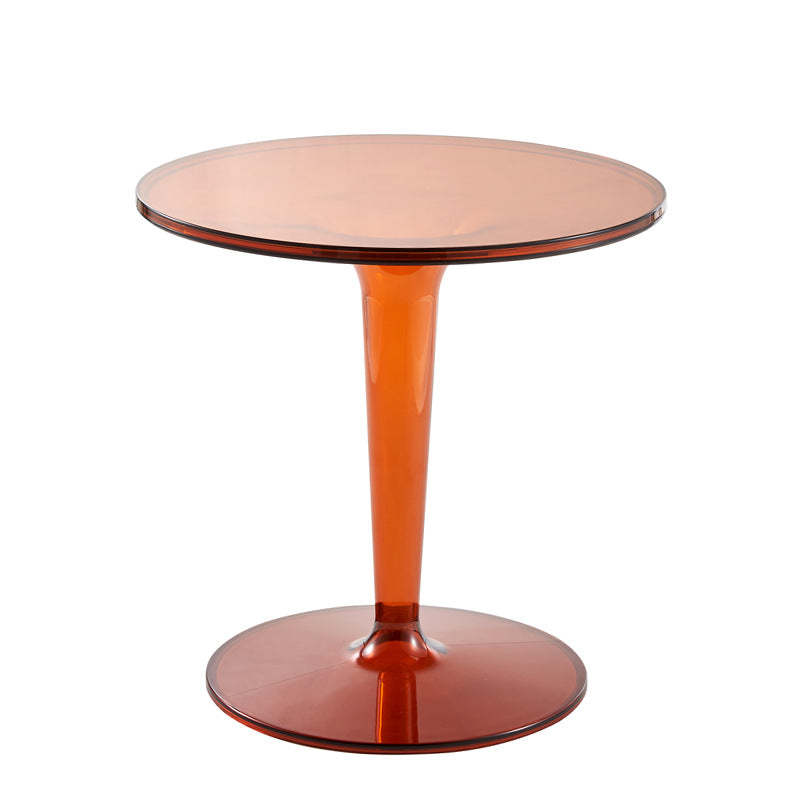 Modern Cylinder Acrylic End Table