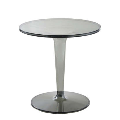 Modern Cylinder Acrylic End Table