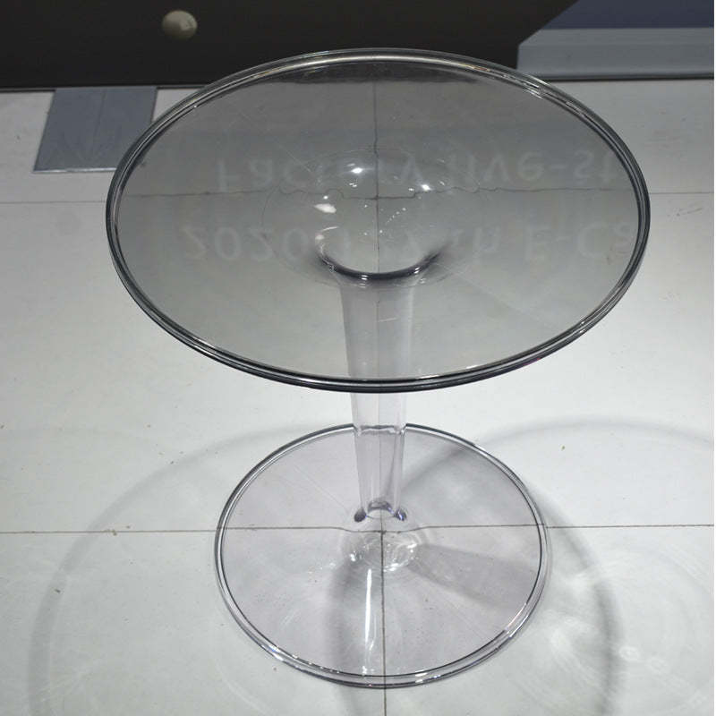 Modern Cylinder Acrylic End Table