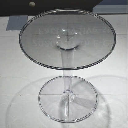 Modern Cylinder Acrylic End Table