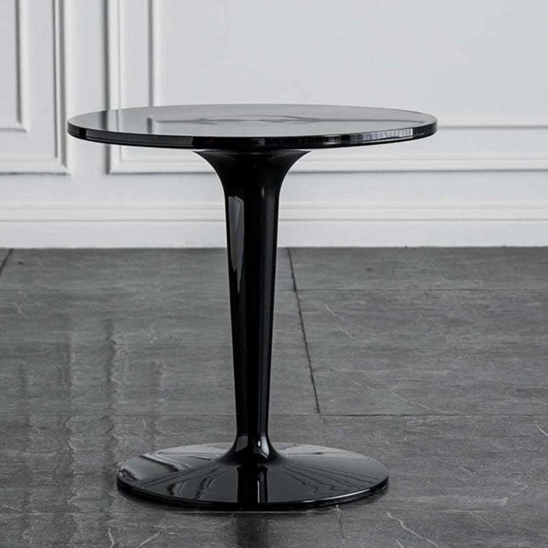 Modern Cylinder Acrylic End Table