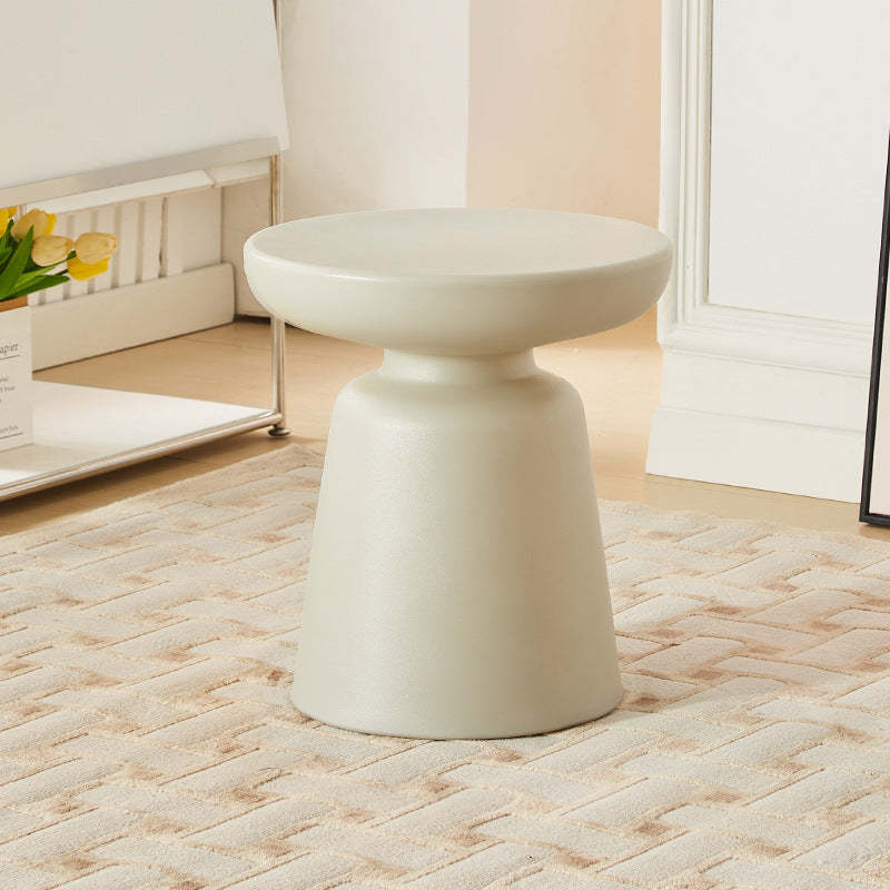Art Deco Cylinder Entryway End Table