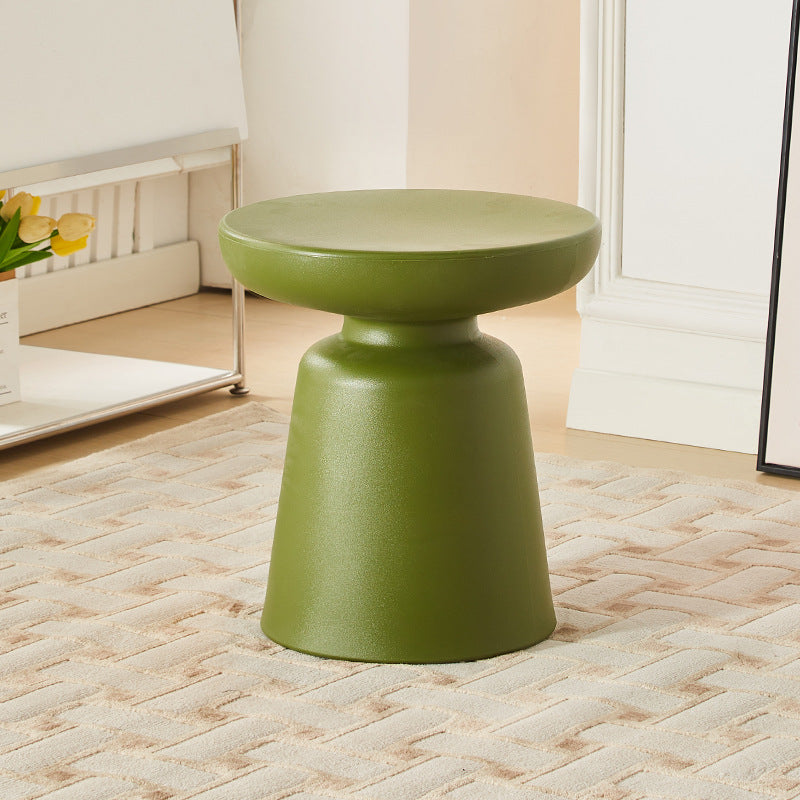 Art Deco Cylinder Entryway End Table