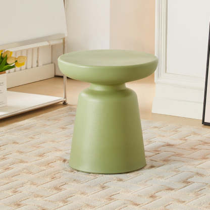 Art Deco Cylinder Entryway End Table