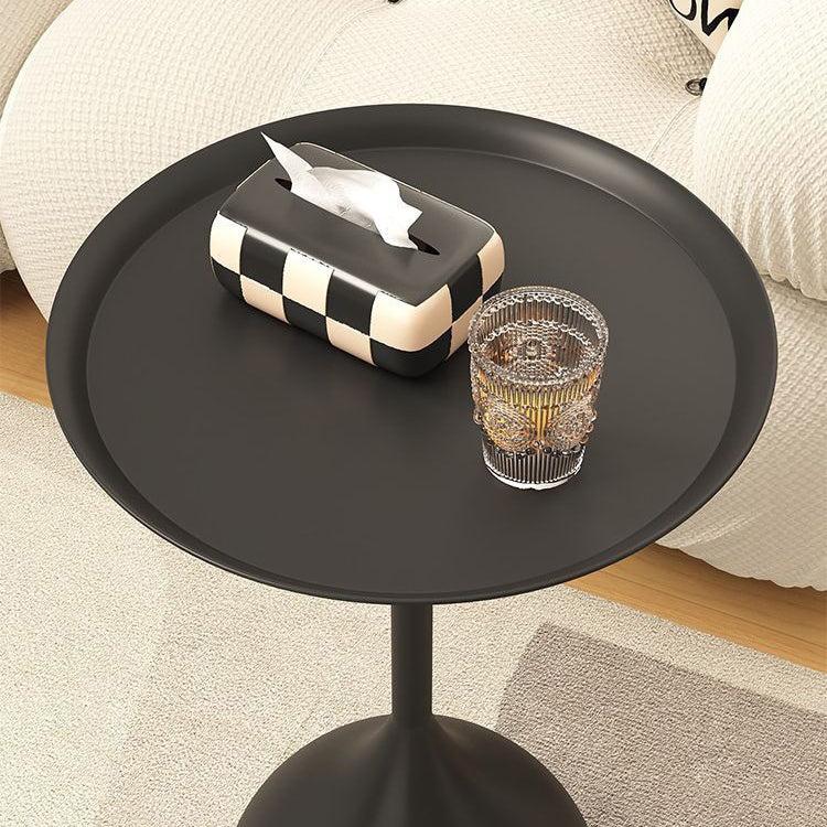 Vintage Wine Glass Iron End Table