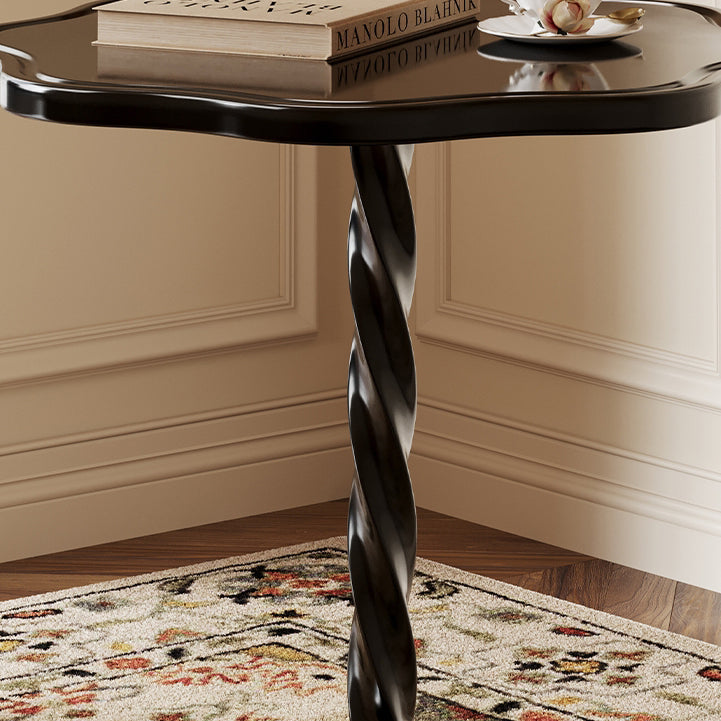 Art Deco Petal Spiral End Table