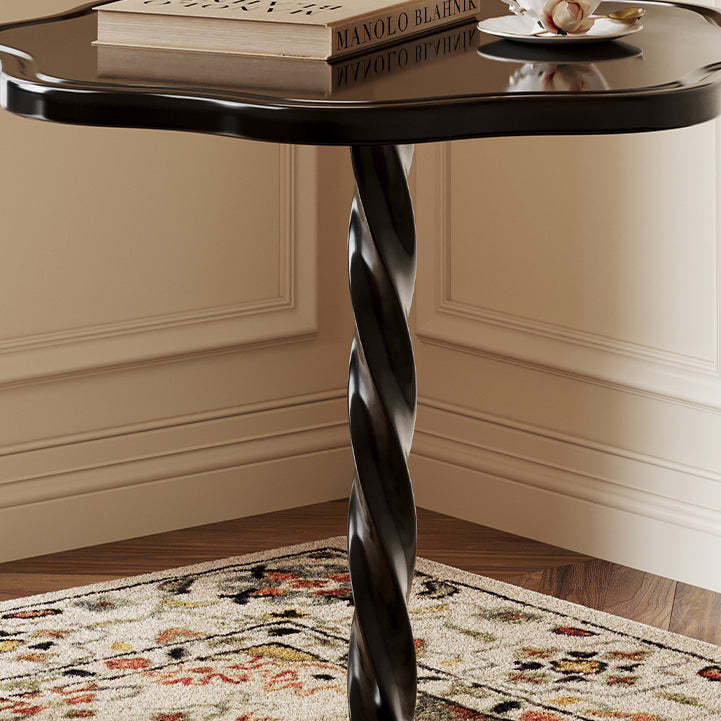Art Deco Petal Spiral End Table
