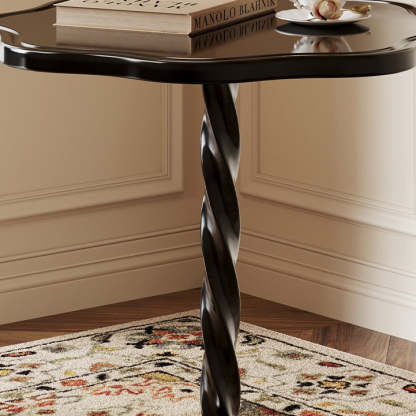 Art Deco Petal Spiral End Table