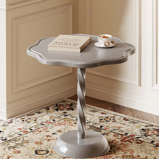 Art Deco Petal Spiral End Table