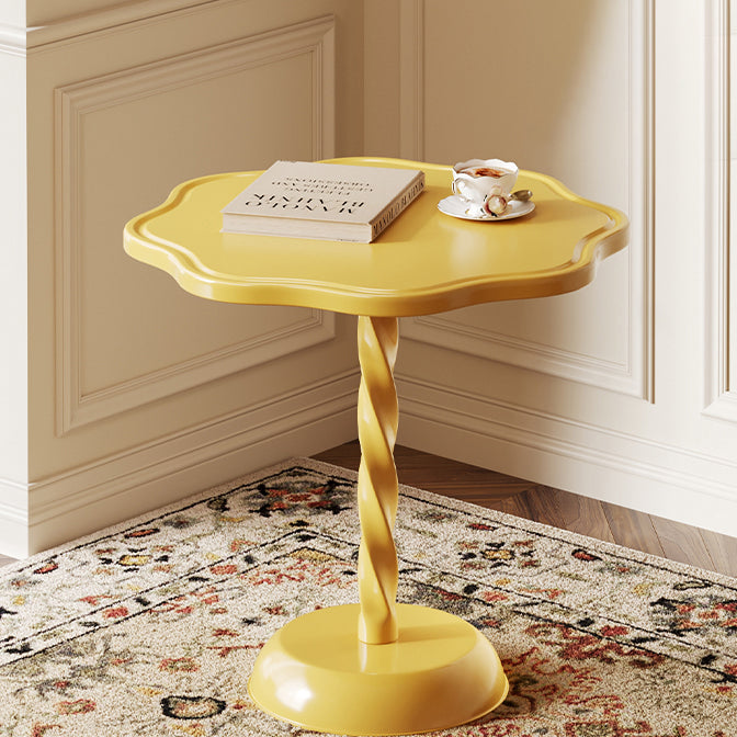 Art Deco Petal Spiral End Table
