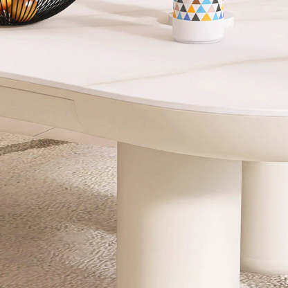 Minimalist Stainless Steel 1-Tier End Table