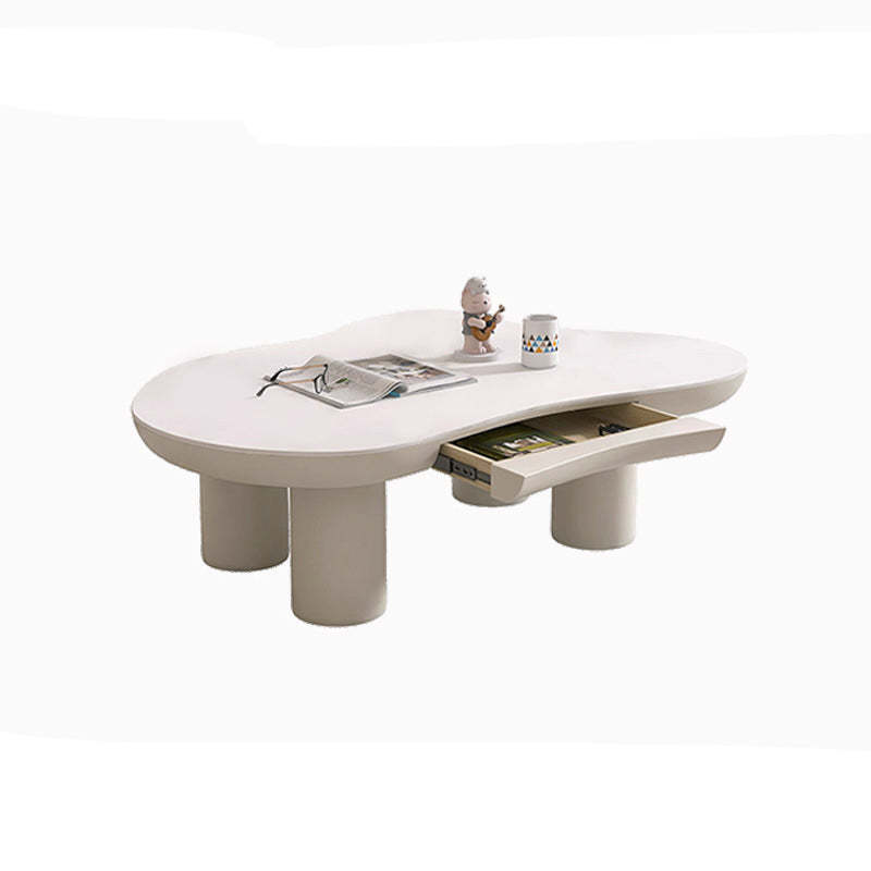 Minimalist Stainless Steel 1-Tier End Table