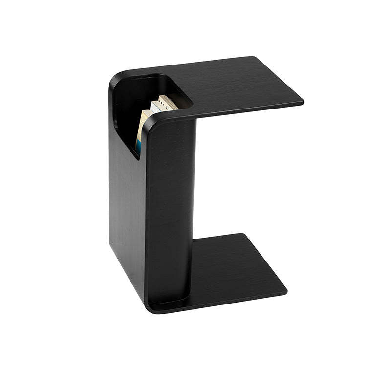 Scandinavian Void Wood End Table