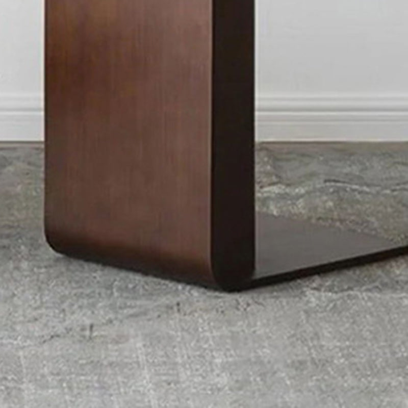 Scandinavian Void Wood End Table