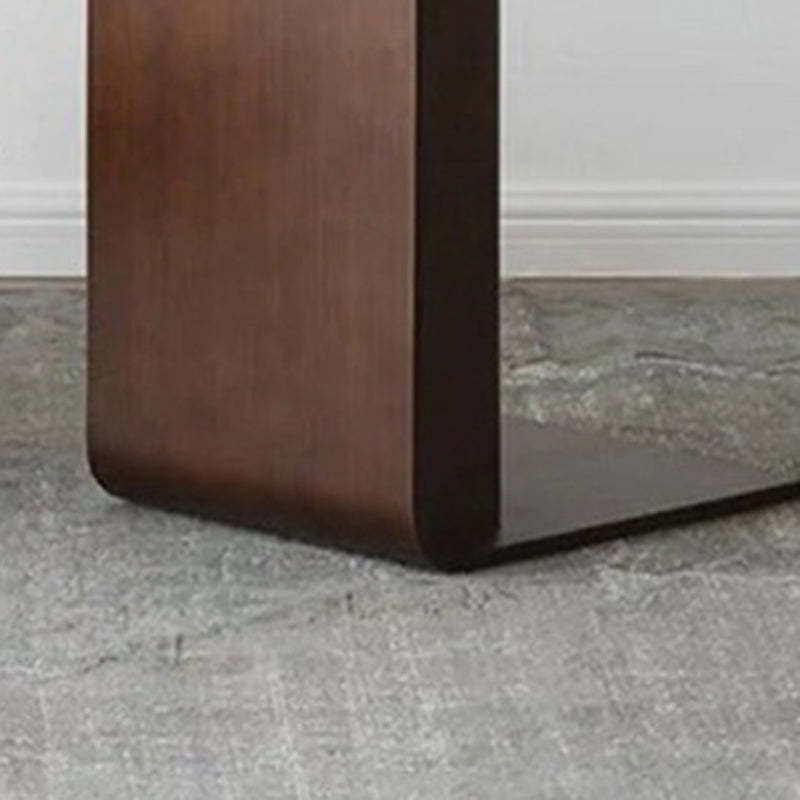 Scandinavian Void Wood End Table