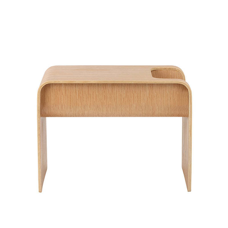Scandinavian Void Wood End Table